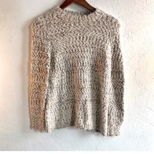 Reba✨Boucle Knit Crew Neck Sweater